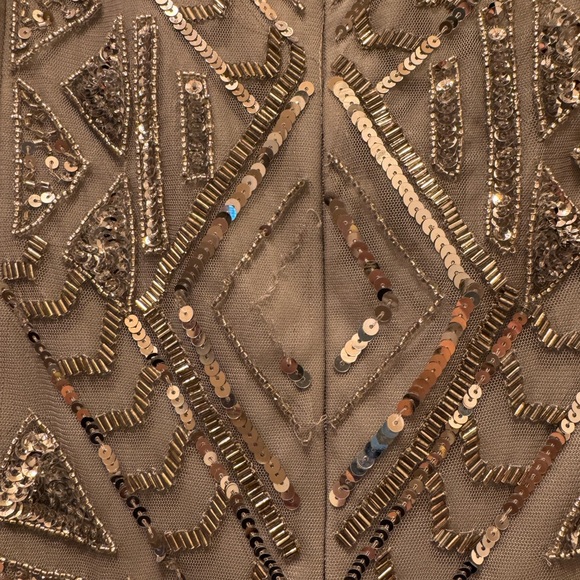 Gianni Bini Silver Sequin Dress - Picture 5 of 7